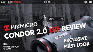 Exclusive first review - HikMicro Condor 2.0 LRF CQ50 with Joseph Dicey-Cordy