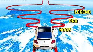 Testing cars vs wider and wider gaps in GTA 5