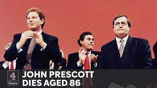 John Prescott - ‘Titan’ of the Labour Party dies aged 86