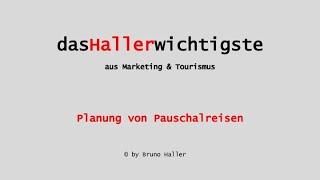 Planung von Pauschalreisen