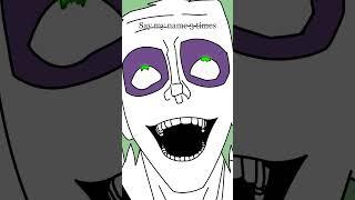 Trolling Beetlejuice #animation #shorts #funny #memes #song #beetlejuice