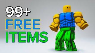 GET 99 FREE ROBLOX ITEMS! (2024)