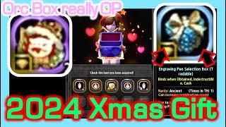 2024 Xmas Gift : New Orc Box Arrive, Super OP !!/ Pen also rewards ? / Dragon Nest Korea & China