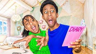 “TOP SECRET DIARY“ brother EXPOSES his SISTER He INSTANTLY REGRETS IT Ep.1 |Kota Cake