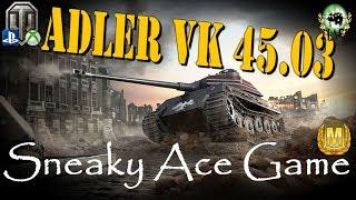 Adler VK 45.03 Ace Game & Quick Review | WoT Console