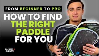 Everything you need to know to buy a pickleball paddle!! | Rackets & Runners