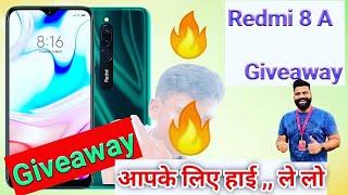 Giveaway || Redmi 8 A Unboxing + Giveaway | Abhi ki TECH