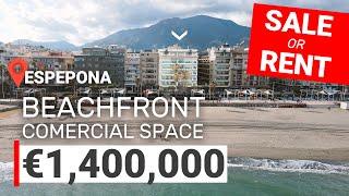 Beachfront commercial space in Estepona | Spain Real Estate | Marbella | Costa del Sol