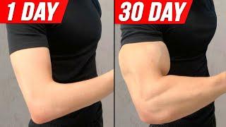 Get Bigger Arms in 30 DAYS ! ( Home Workout )