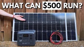 Budget-Friendly Solar Setup - What Can It Power?