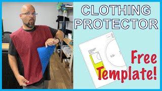 EASY COMMUNITY PROJECT: Adult Clothing Protectors!  From Less than 1 Yard of Fabric!