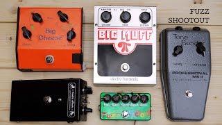 fuzz shootout: BIG MUFF vs FUZZ FACTORY vs TONE BENDER vs SHIN-EI vs BIG CHEESE