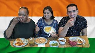 Americans Trying Indian Food For The First Time| Albeli Ritu