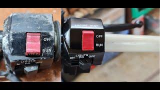 Yamaha RD/RZ Restore Part 28 - RZ250 Handle bars and Switch Gear