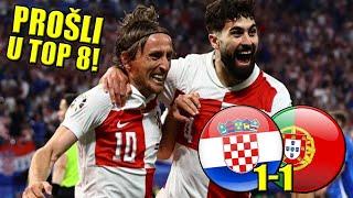 HRVATSKA 1-1 PORTUGAL  TOP 8 LIGE NACIJA! IZJAVE SVIH IGRAČA I DALIĆA