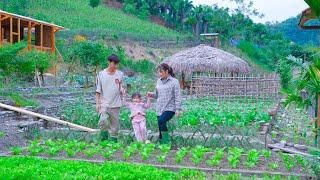 SANG VY and her Daughter Gardening, Aquaculture and Goat farming - Sustainable off-grid farm