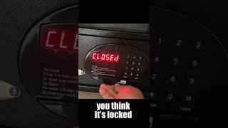 Cruise ship and hotel safe hack!!!