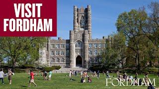 Visit Fordham University in New York City