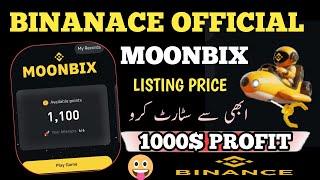 MoonBix Telegram Airdrop Bot Full Details || Binance Telegram Mini Bot 2024  | Free crypto Airdrop