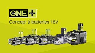 Présentation du concept à batteries 18V ONE+™ RYOBI®