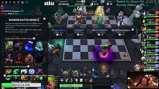 LVL 14 52 Rounds Game! 20.02.2023 Dota Auto Chess Queen Top 20 Games