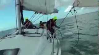 Man Over Board practise on a RYA Day Skipper course