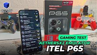 GAMING TEST AetherSX2 Emulator On ITEL P65 - Chipset UNISOC T615