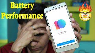 MIUI 10, Redmi Note 3 Battery Performance