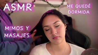 ASMR ESPAÑOL / MI MAMÁ ME HACE MASAJES Y MIMOS MUY RELAJANTES + ASMR REALISTA