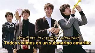 Yellow Submarine - The Beatles (LYRICS/LETRA) [Original]