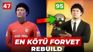 EN KÖTÜ FORVETİ DÜNYANIN EN İYİ FUTBOLCUSU YAPMAK! // FIFA 22 OYUNCU KARİYERİ REBUILD