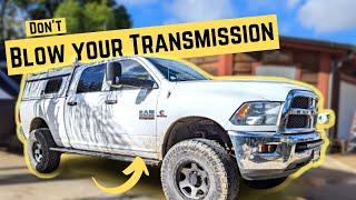 Ram Transmission Fluid Change (68RFE TRANSMISSION)