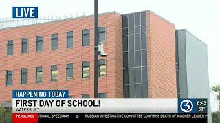 VIDEO: Thousands of students head back to school in Waterbury