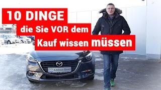 Mazda 3 Upgrade 2017 - 10 Dinge die Sie vor dem Kauf wissen müssen - test deutsch - review