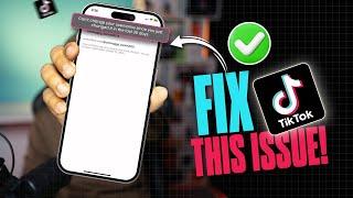 How to Fix Can't Change Username on TikTok Before 30 Days on iPhone | TikTok Username Issue Solution