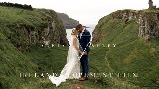 Adventurous Ireland Elopement Video / Dunluce Castle / Northern Ireland