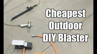 Easiest and Cheapest Outdoor DIY Sandblaster