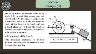 Eng   Mechanics 1   BA141   Week 12   Section