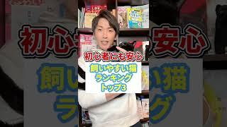 初心者にも安心！飼いやすい猫ランキングトップ３