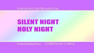 Christmas Carol - Silent Night, Holy Night (Magic Sing App Karaoke/Instrumental) 