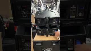 unboxing and tunning 2 Rcf HDL23A and Yorkville ES18P with dbx driverackPA2 #unboxing #shorts #video