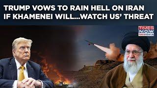 Trump’s Chilling Warning To Khamenei Amid Israel Vs Iran Aerial Clash | Watch What US Pres Said…
