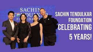 Sachin, Anjali & Sara Tendulkar| 5 years of Sachin Tendulkar Foundation|सचिन अंजलि और सारा तेंदुलकर