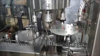 4 HEAD P&P SPRAY ACTUATOR CAP PLACING MACHINE - Shreeji Flowtech Systems