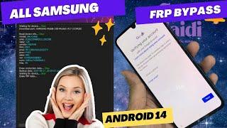 ALL SAMSUNG  FRP BYPASS TOOL 2024 ANDROID 14| SAMSUNG A34 FRP BYPASS ONE CLICK