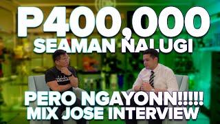 400,000 NAWALA!!!! Seaman Nalugi Sa Unang Negosyo, Mix Jose Interview with Chinkee Tan