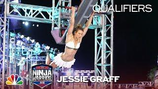 Jessie Graff at the Miami City Qualifiers - American Ninja Warrior 2018