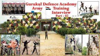 Army Training Interview Gurukul Defence Academy Ladnun Part 02