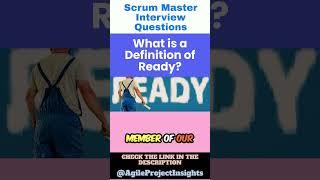 What is a Definition of Ready #agileprojectinsights #agileprojectmanagement