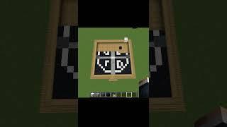 Minecraft dropping pixel logo #shorts